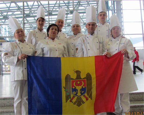 Впервые в истории SA "Aeroport Catering" (Молдова) приняла участие в Международной кулинарной олимпиаде