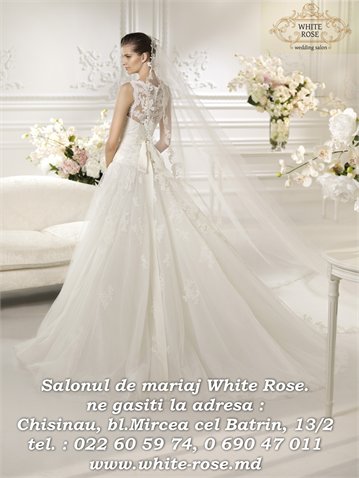 День рождения свадебного салона "White Rose" – мы дарим вам скидки!