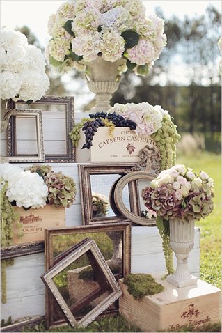 Rafinament si glamour la nunta — oglinzile!