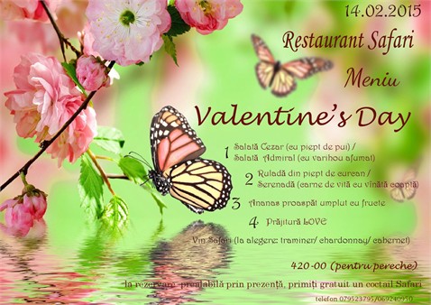 Restaurant "Safari" — cel mai romantic cadou pentru Valentine's Day