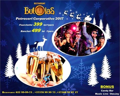 Sala de ceremonii "Butoiaş" — Petreceri Corporative de Revelion 2017