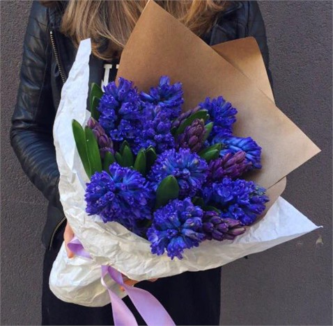 Невероятные ароматы гиацинтов — цветочный дизайн "NoRideFlori" 