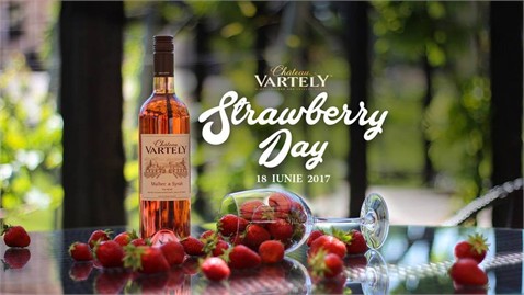 18 iunie "Château Vartely" vă invită la — Strawberry day!