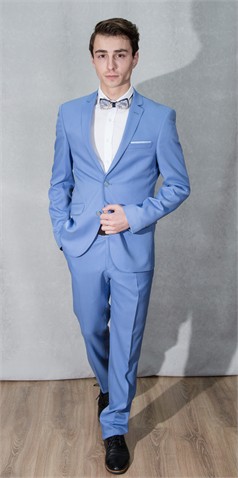 Небесно-голубой костюм от салона "AB Fashion" 