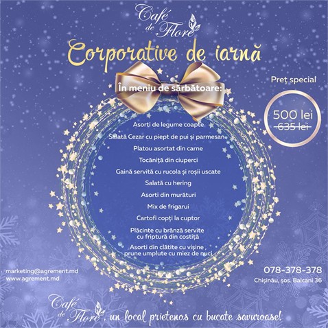 Corporative de iarnă — Café de Floré!