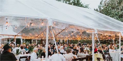 Свадьба на открытом воздухе — оригинальная альтернатива ресторану 