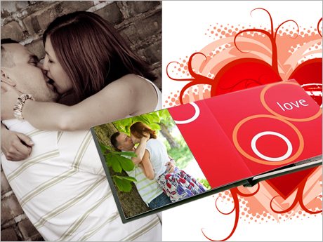 В день Святого Валентина вместе с "MyPhotoBook" говорит любовь!