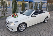 Mercedes Clasa E — cabriolet elegant pentru nunta ta de la 