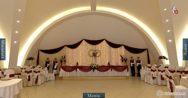 3D panorama 'Casa Nuntii Noroc' sala mica