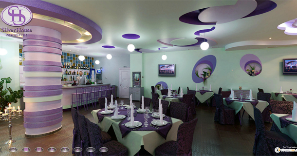 3D панорама ресторана 'SilverHouse'