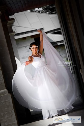 Необычная Фотосесия невесты, Красивое платье невес