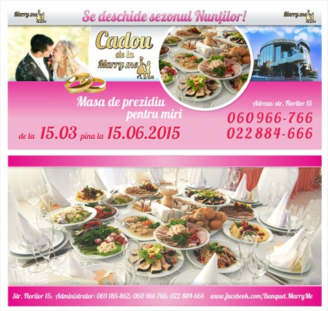 Marry Me Banquet Hall — oferta continua