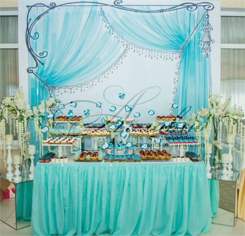Salon de mariaj "I Love You" — Nunta în nuanțe turcoaz