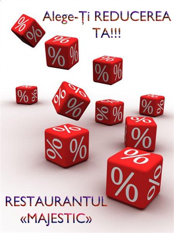 Restaurantul "MajestiC" — Oferta speciala de ziua indragostitilor