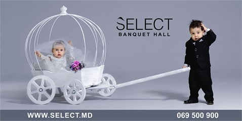 Select Banquet Hall anunta deschiderea sezonului de festivitati pentru anul 2016 si 2017