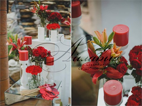 Agenția "I Love You" — Decorațiuni în roșu