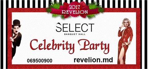 Celebrity Party la restaurantul "Select Banquet Hall"