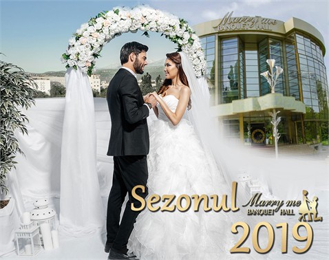 Sezonul 2019 în complexul de restaurante "Marry Me Banquet Hall"