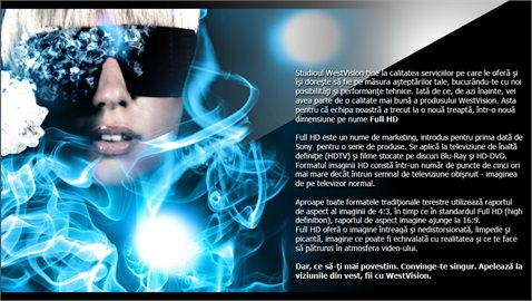 Acum si Full HD de la Studioul WestVision