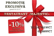 Promotie exclusiva de la restaurantul 