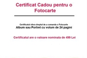 Certificatele cadou de la 